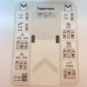 Tupperware Mandoflex Cutting Sheet